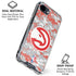 NBA Atlanta Hawks Digi Camo iPhone 16e Clear Case